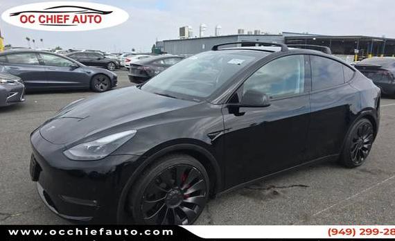 TESLA MODEL Y 2022 7SAYGDEF2NF552937 image